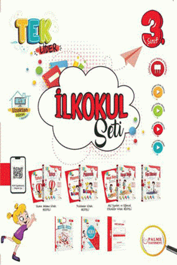 PALME 3.SINIF TEK LİDER İLKOKUL SETİ *YENİ* - 2