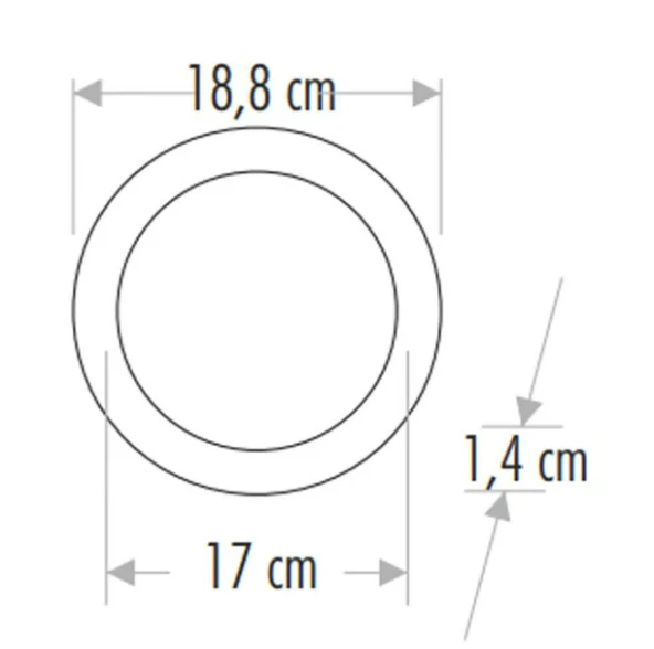 2 ADET CATA CT 5148  Led Spot 15W 3200K Gün Işığı - Resim 2