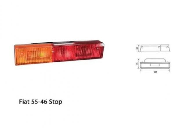 FİAT 55/46 STOP LAMBA TAKIMI SAĞ-SOL (TRAKTÖR STOP LAMBA) - 3
