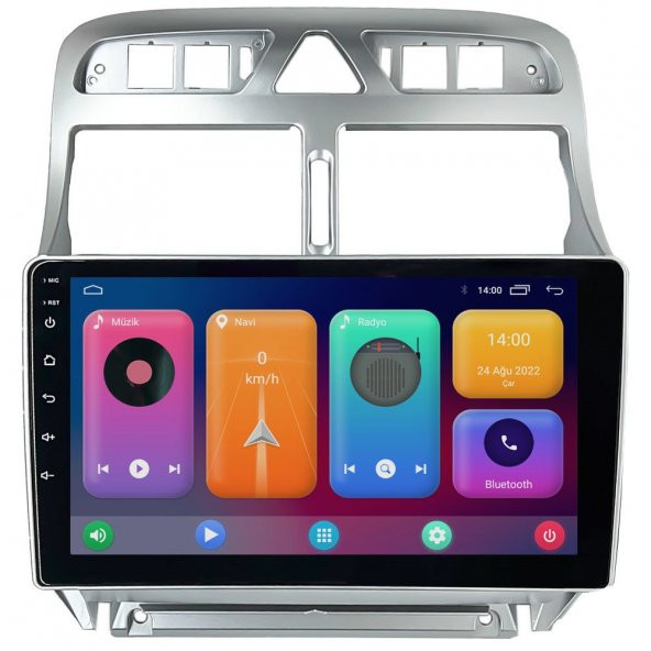Peugeot 307 Android Multimedya Sistemi (2001-2008) - 1