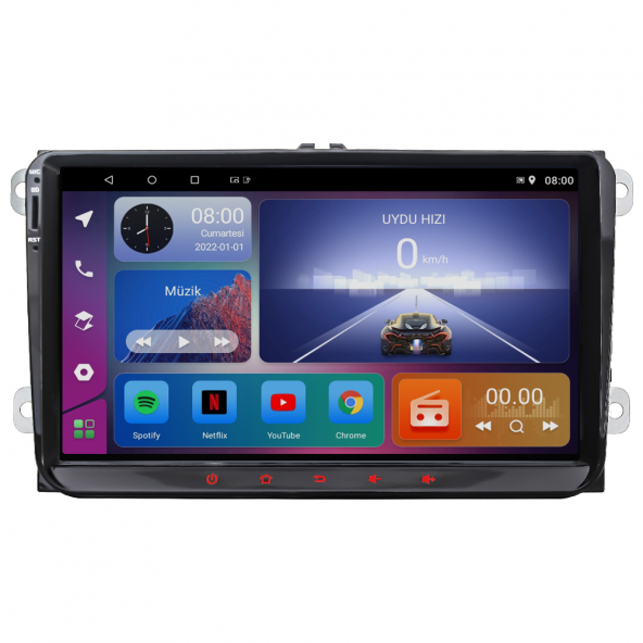 Volkswagen Caravelle Android Multimedya Sistemi (2010-2019) - 3