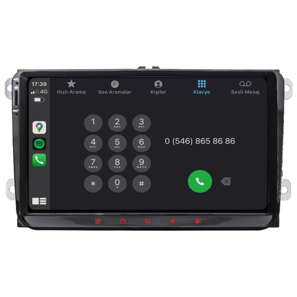 Volkswagen Caravelle Android Multimedya Sistemi (2010-2019) - 4