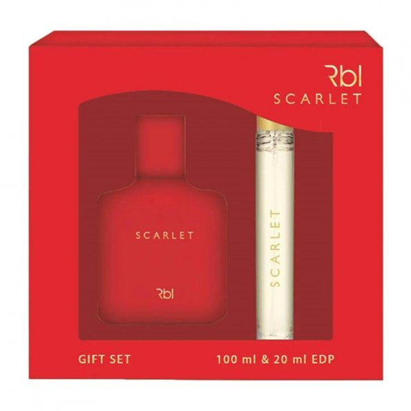 Rebul Scarlet 100 ml + 20 ml Bayan Parfüm Seti