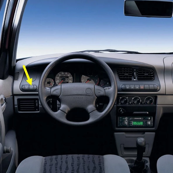 Skoda Felicia 1995-2001 Far Anahtarı Düğmesi Şalteri 6U0941503A - 3