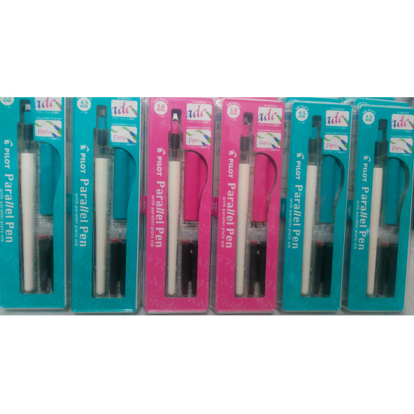 PİLOT PARALEL PEN 3.0 & 4.5 - YENİ ÇIKAN MODELLER - İKİLİ SET - 3