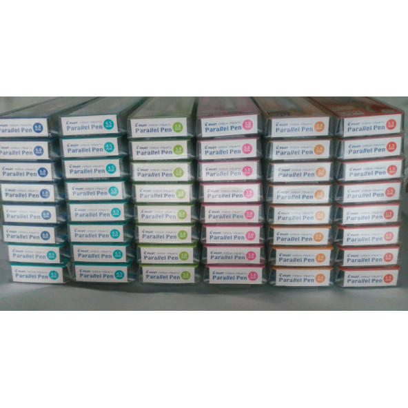 PİLOT PARALEL PEN - 6 LI KALEM TAKIMI- SÜPER FİYATA - 8