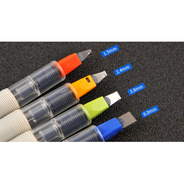 PİLOT PARALEL PEN 4 LÜ SET 1.5-2.4-3.8-6.0 mm- SÜPER FİYAT - 2