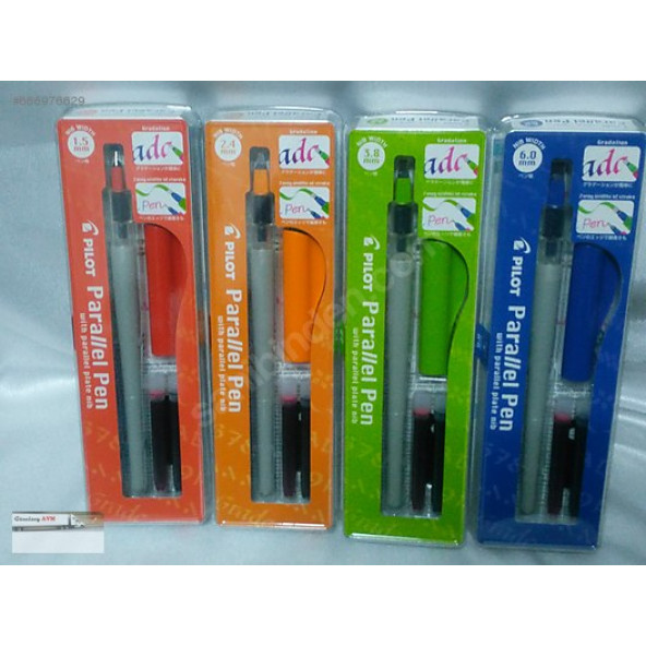 PİLOT PARALEL PEN 4 LÜ SET 1.5-2.4-3.8-6.0 mm- SÜPER FİYAT - 4