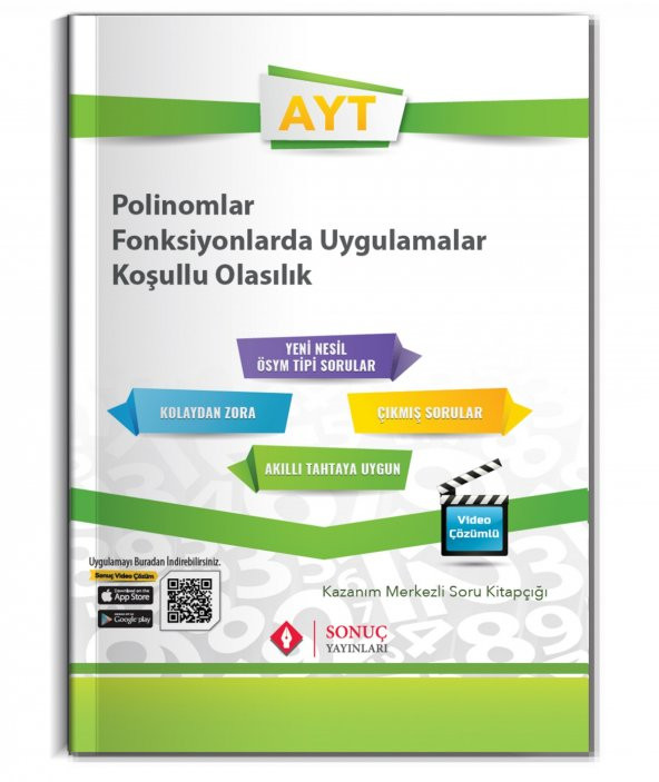 Ayt Matematik Moduler Set  Sonuç Yayınları 2023-2024 - 2