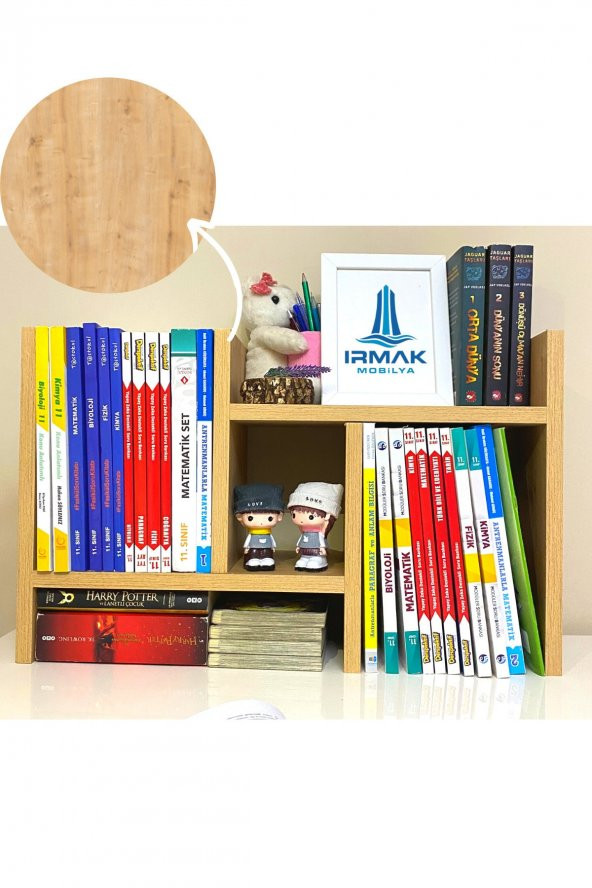 Tidy Ayarlanabilir Kitaplık Masa Üstü Kitaplık Tezgah Üstü Düzenleyici Organizatör Dolap - 3