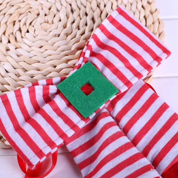 Yılbaşı Yeniyıl Dekorasyonu Elf Ayakları Şömine Süslemeleri Yılbaşı Dekorasyonu Süsleri - 3