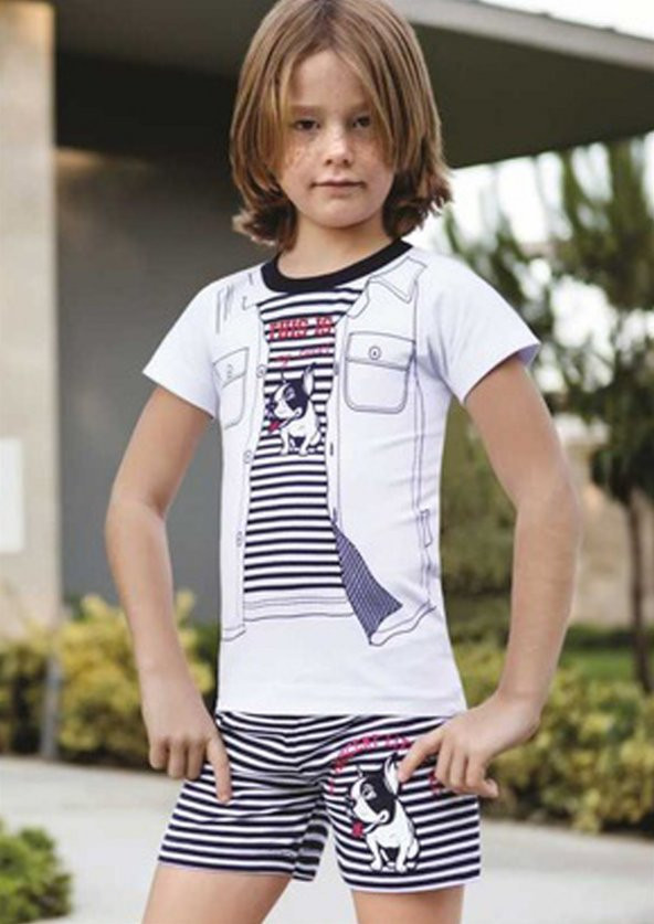 Erkek Çocuk Çocuk Şortlu Takım 1529 - 2