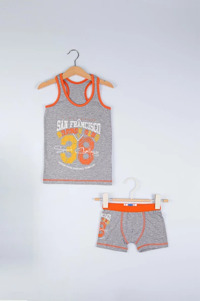 Erkek Çocuk Şortlu Takım - 2