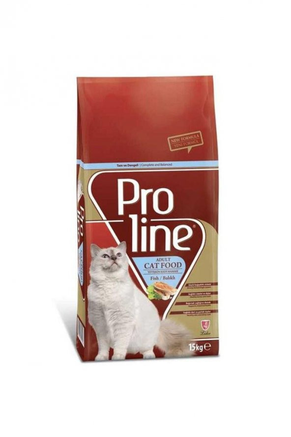 Pro Line Pro Line Balıklı Yetişkin Kuru Kedi Maması 15 kg