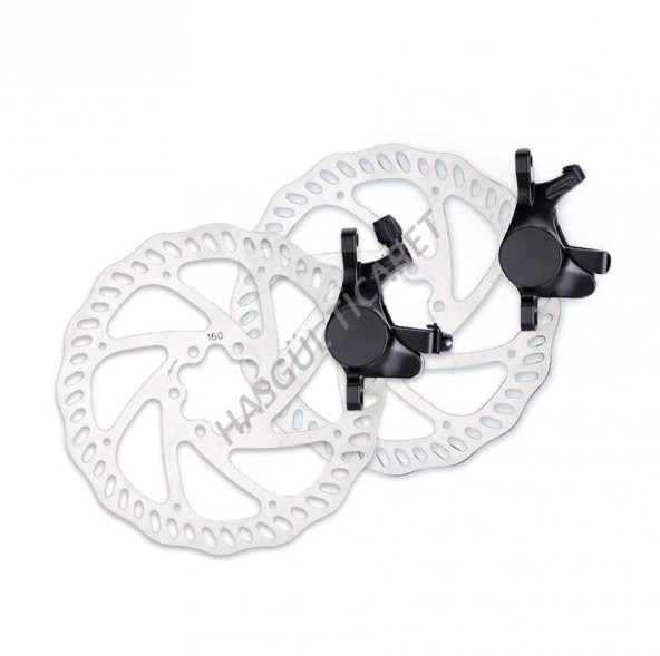 Hsgl Bisiklet Dısc Fren Kaliperi Rotor Ön Arka 2 li Takım Bisiklet dısc fren Sistemleri - 7