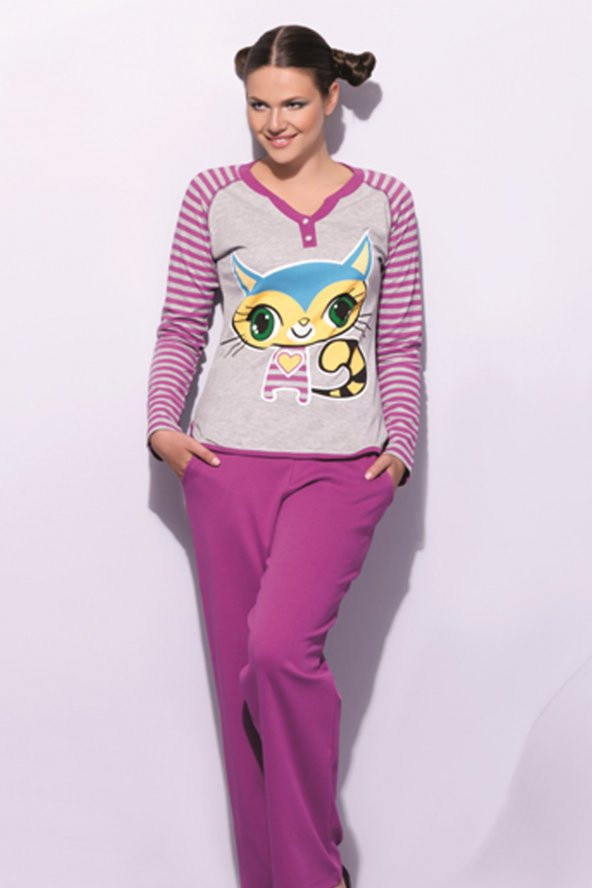 Berrak Bayan Pijama Takımı 5156 - 2