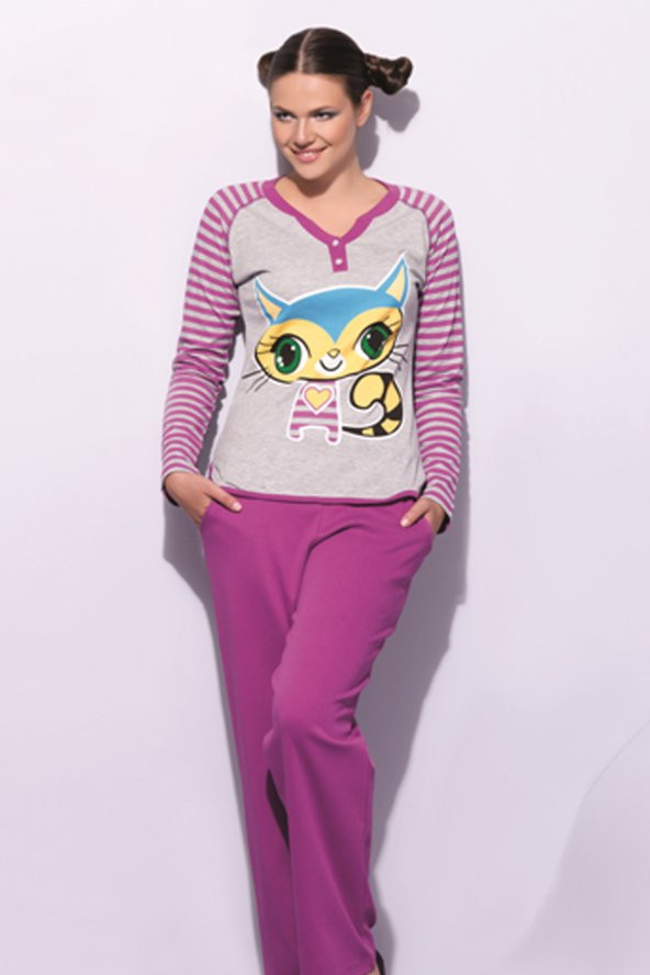 Berrak Bayan Pijama Takımı 5156 - 3