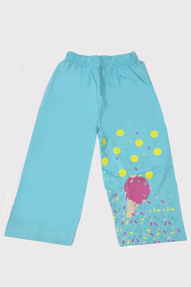 100 Pamuklu Kız Çocuk Kaprili Takım - 8