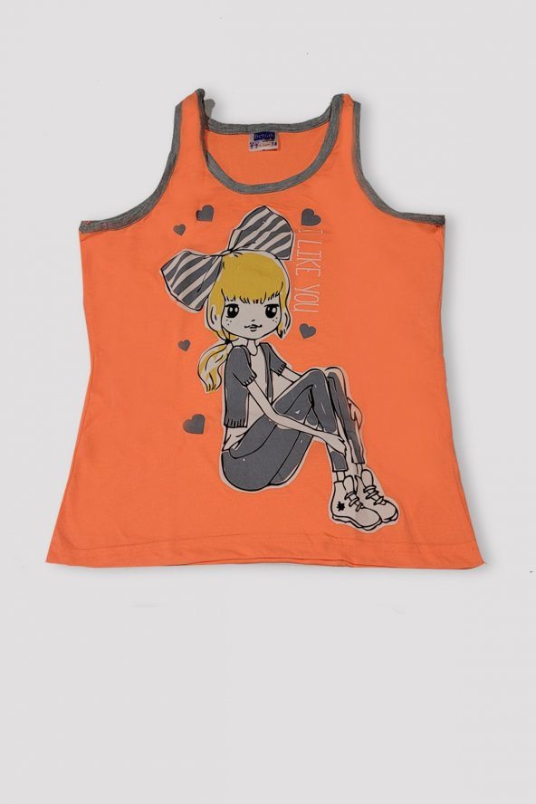 Kız Çocuk Şortlu Alt Üst Takım 6553 - 2