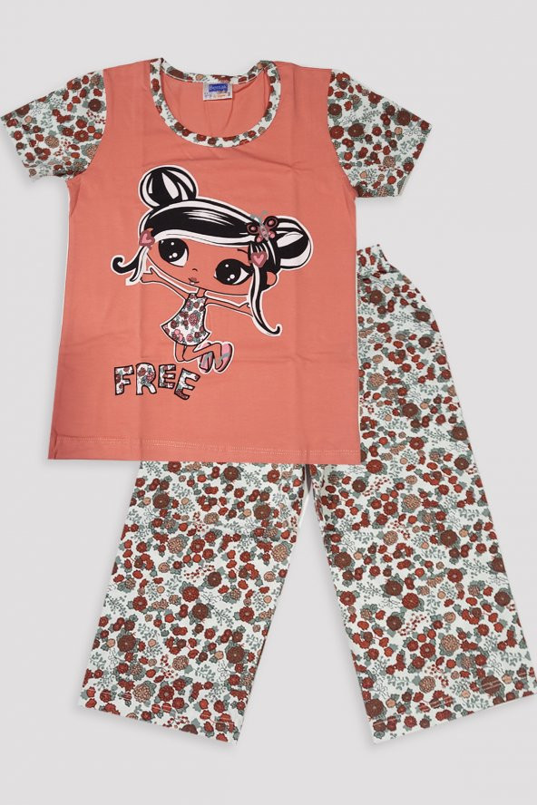 Kız Çocuk Kaprili Takım 6524 - 2