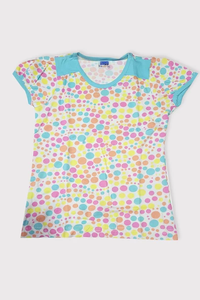 100 Pamuklu Kız Çocuk Kaprili Takım - 7