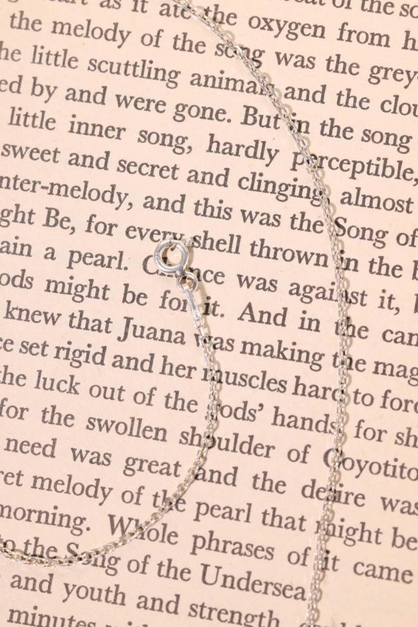 925 Ayar Mardin Midyat Gümüş Süryani Gözü Kolye - 7