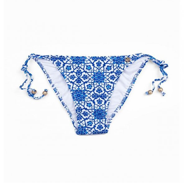 Çiçek Baskılı Bayan Alt Bikini 8253