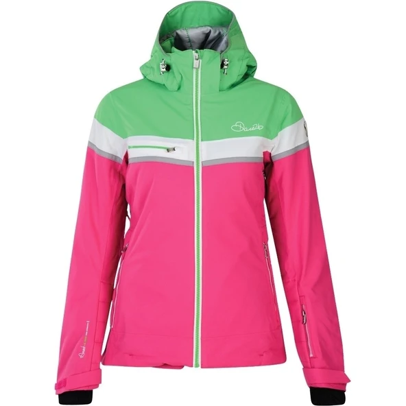 Dare 2b Premiss Kadın Kayak Montu-YEŞİL-PEMBE ürün görseli