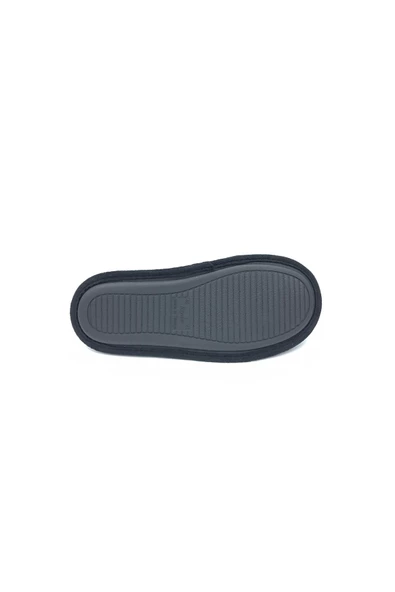 Shoemio Rodin Koyu Lacivert Erkek Ev Terliği - 5