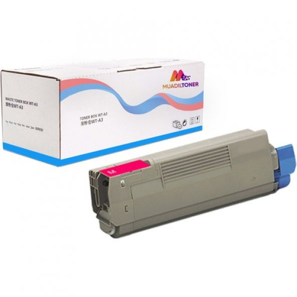 Colorful Toner OKI C831CDNT Yazıcı Uyumlu Kırmızı Muadil Toner - 1