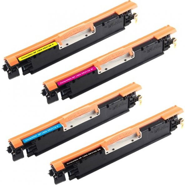 Colorful Toner Hp CE914A Uyumlu Muadil Toneri Makine Toneri Set 4renk 126A