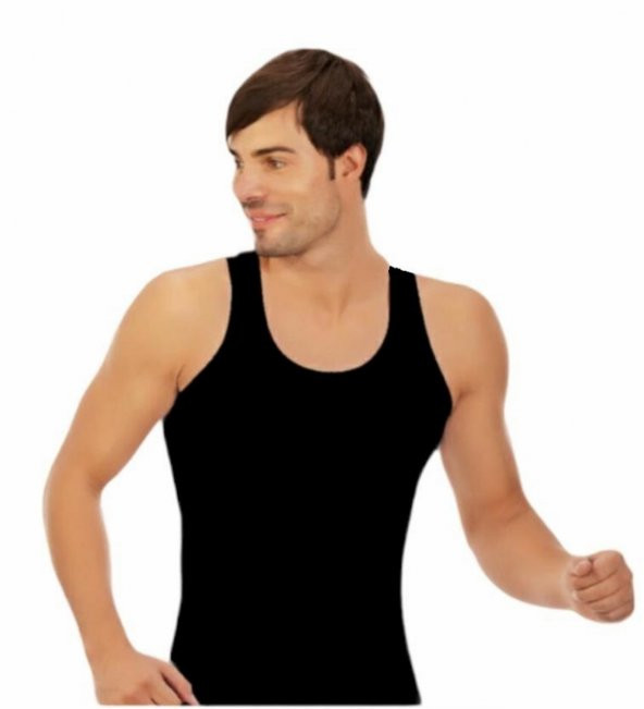 5 ADET ERKEK 100 PAMUK LİKRALI SPORCU ATLETİ (RAMBO ATLETİ) - 3