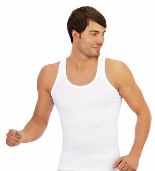 5 ADET ERKEK 100 PAMUK LİKRALI SPORCU ATLETİ (RAMBO ATLETİ) - 7