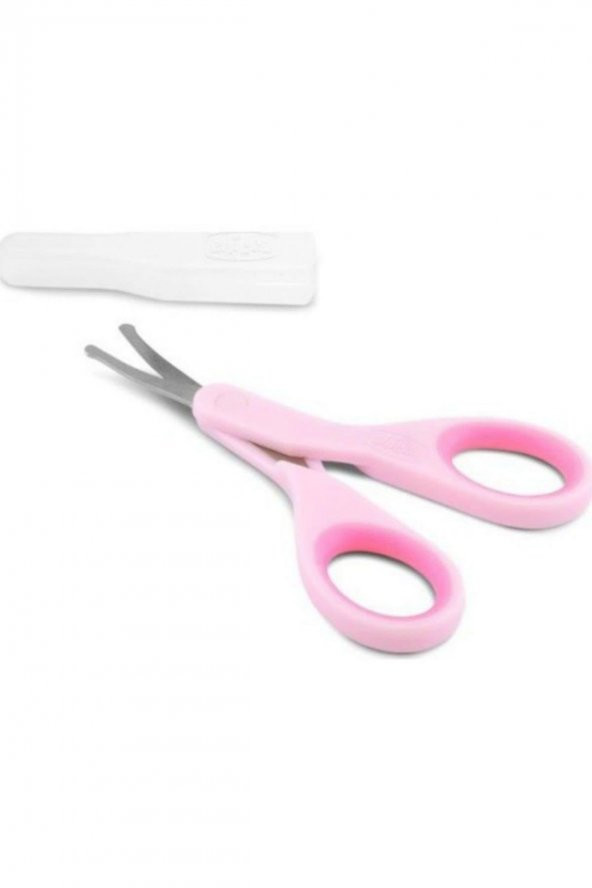 Chicco Bebek Tırnak Makası - Paslanmaz Çelik - Pembe - 1 Adet - 2
