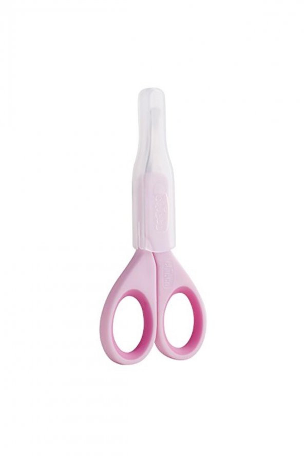 Chicco Bebek Tırnak Makası - Paslanmaz Çelik - Pembe - 1 Adet - 3