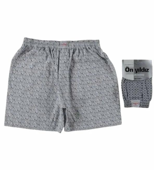 ÖNYILDIZ 100 PAMUK EMPİRME ERKEK BOXER S-3XL - 2