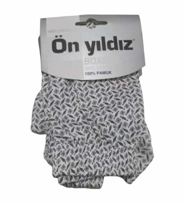 ÖNYILDIZ 100 PAMUK EMPİRME ERKEK BOXER S-3XL - 4