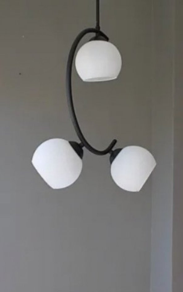 MYLİGHTS  SPOR MODERN OPAL CAMLI SARKIT AVİZE