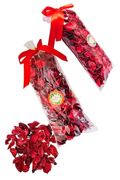 4 Bin Adet Kokulu Kuru Gül Yaprağı, Romantik Süsleme Gül Yaprakları 8 Paket - 3