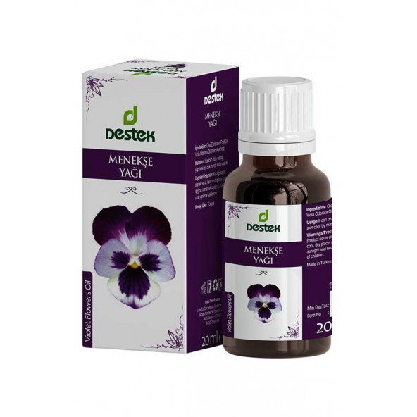 DESTEK MENEKŞE YAĞI 20 ML