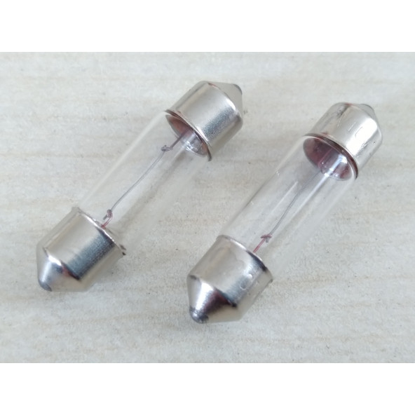 SOFİT AMPULU 12V 3W (1ADET FİYATI) (3cm) TOYOTA HYUNDAİ NİSSAN PLAKA, TAVAN, İÇ AYDINLATMA - 2