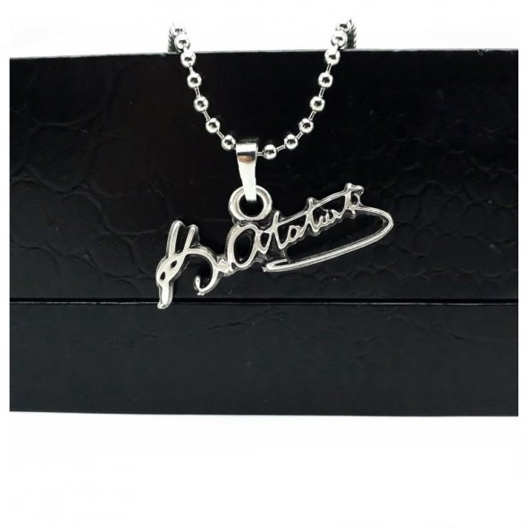 Atatürk İmzalı Kolye - 3