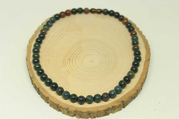 Kan Taşı Royal Kolye 8mm (Klipsli) - 3