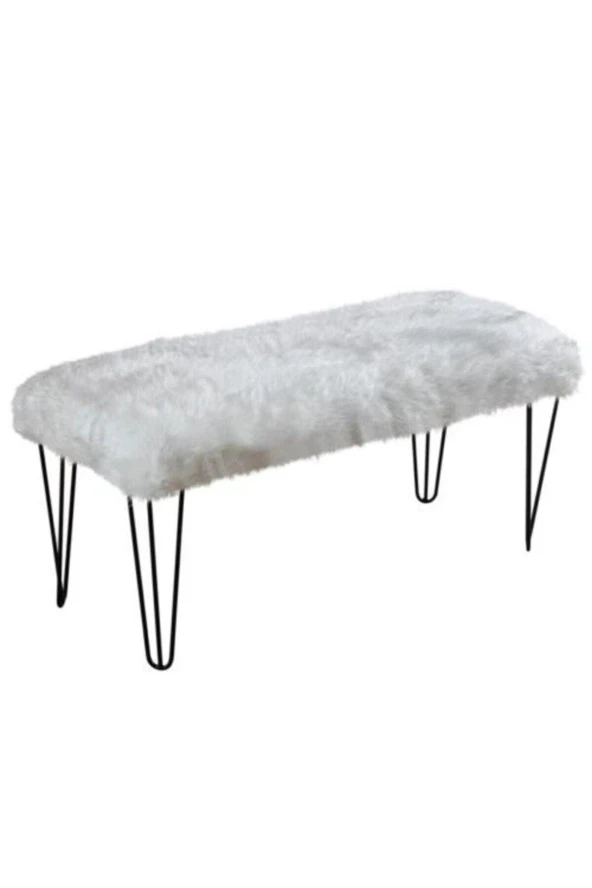 Mobilya Kervanı Peluş Benç - Resim 2