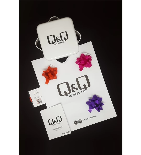 Q&Q C212J212Y İnce Kasa Çelik Kordon Klasik Erkek Kol Saati - 4