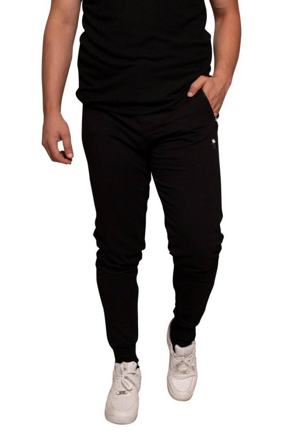 Erkek Eşofman Altı T-123 | Siyah