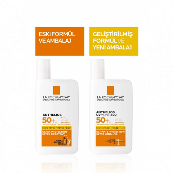 La Roche-Posay Anthelios Uvmune 400 Invisible Fluid SPF50+ 50 ml Güneş Kremi - 7