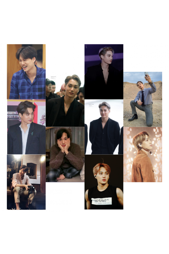 Exo-Kai-KPOP Poster Duvar Kağıdı Seti - 1
