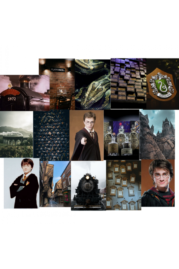 Harry Potter HP Hogwarts Dobby Poster Duvar Kağıdı Seti ürün görseli