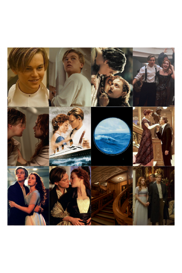 Titanic-Leonardo DiCaprio-Kate Winslet - 1
